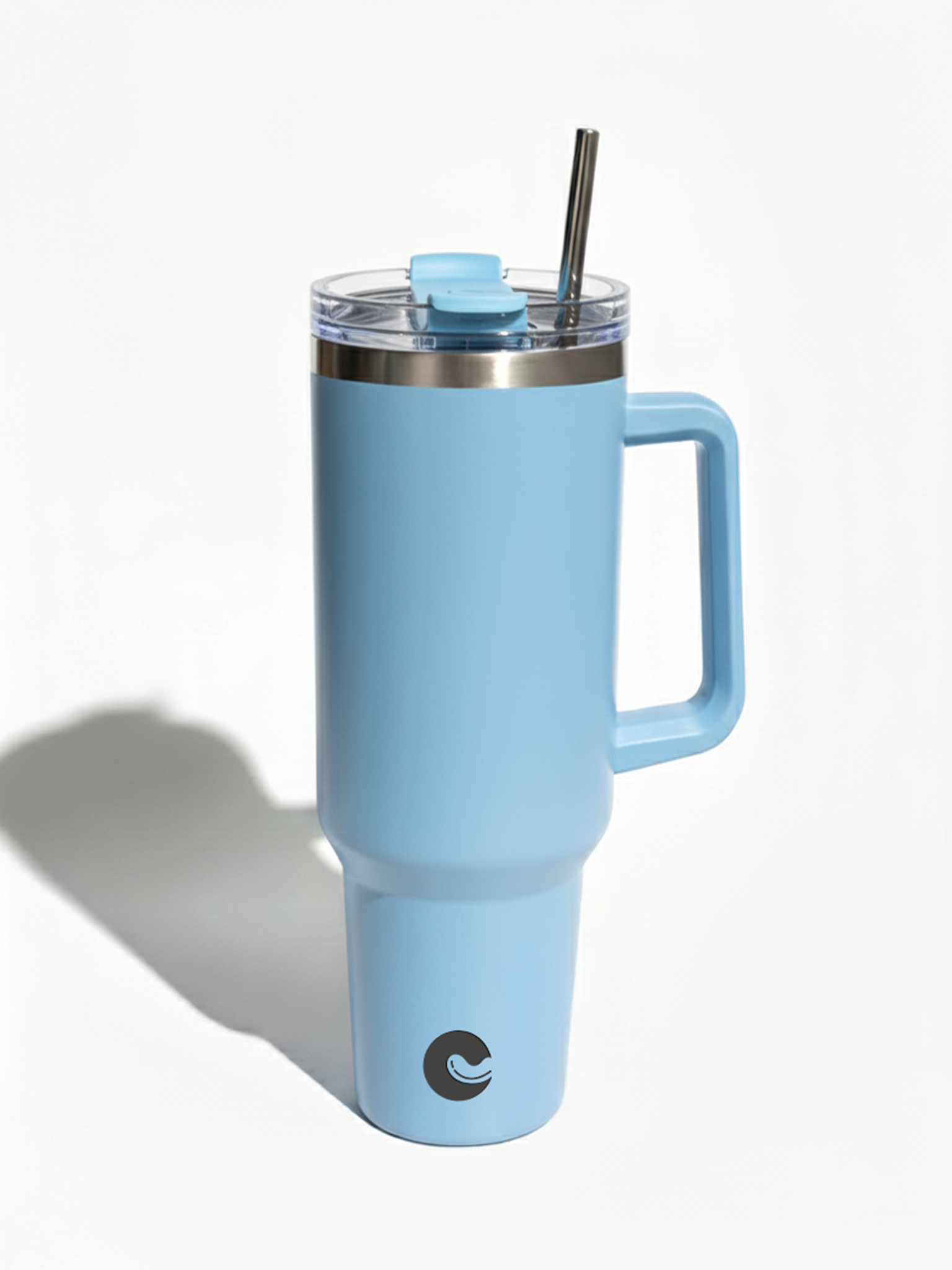 Aqua Sky Blue Tumbler