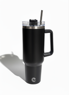 Aqua Midnight Customizable Tumbler