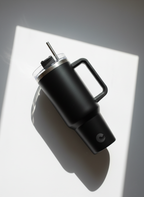 Aqua Midnight Customizable Tumbler