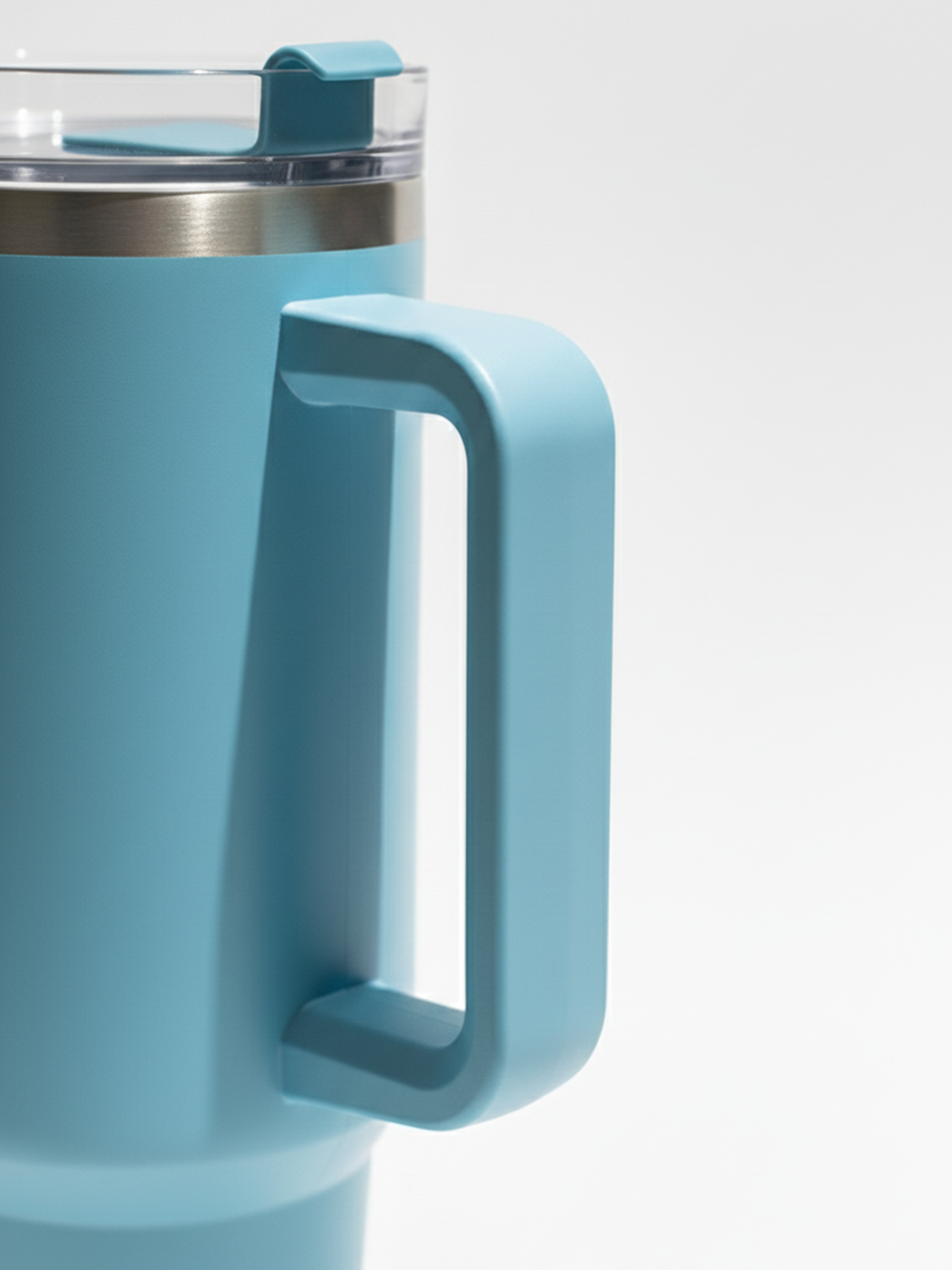 Aqua Sky Blue Tumbler