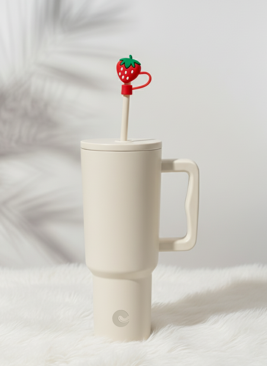 Strawberry Straw Cap